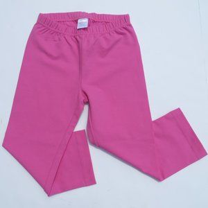 Hanna Andersson Girls 140 150 Capri Leggings 10 12 Pink Cotton NEW NWT